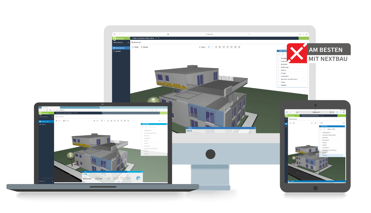 365bau Software - am besten mit nextbau 365bau Screenshot
